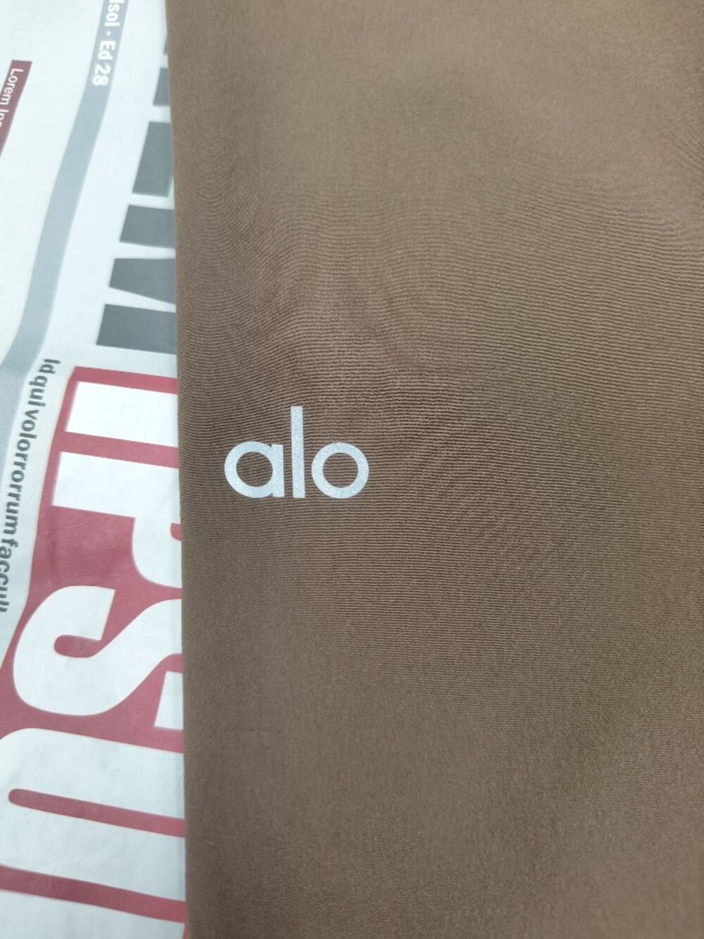 Alo Yoga Espresso Versatile High/Low Rise Trouser🔆Athleisure🎓Office (Regular) - Picture 4 of 7